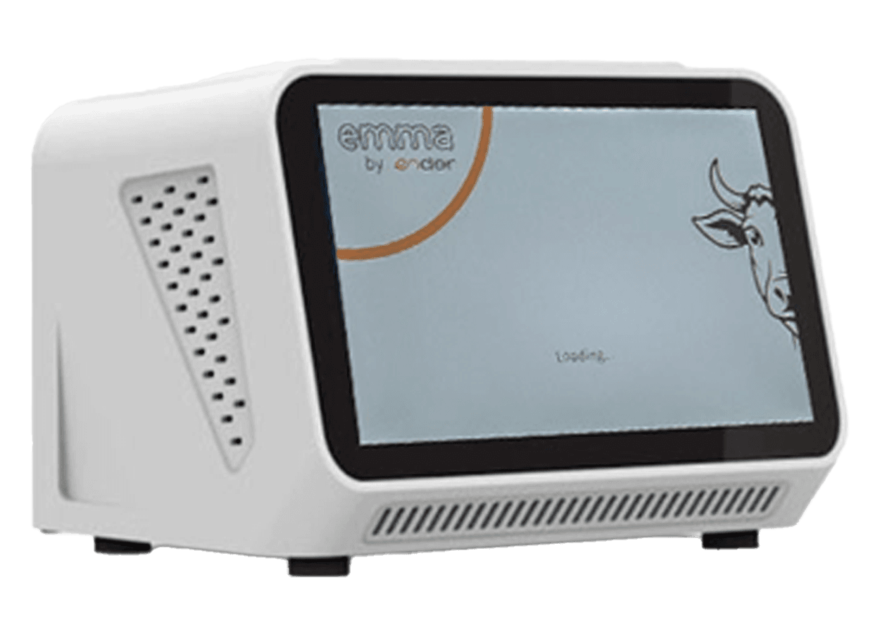 Emma PCR mastitis testing device